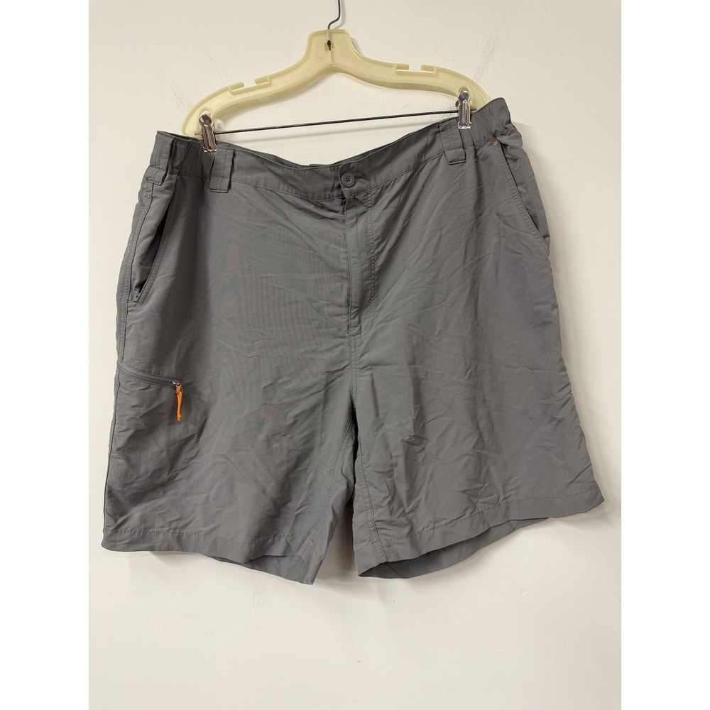 Orvis‎ Men's 2XL Ultralight Fishing Shorts Gray Nylon Performance Hiking Golf